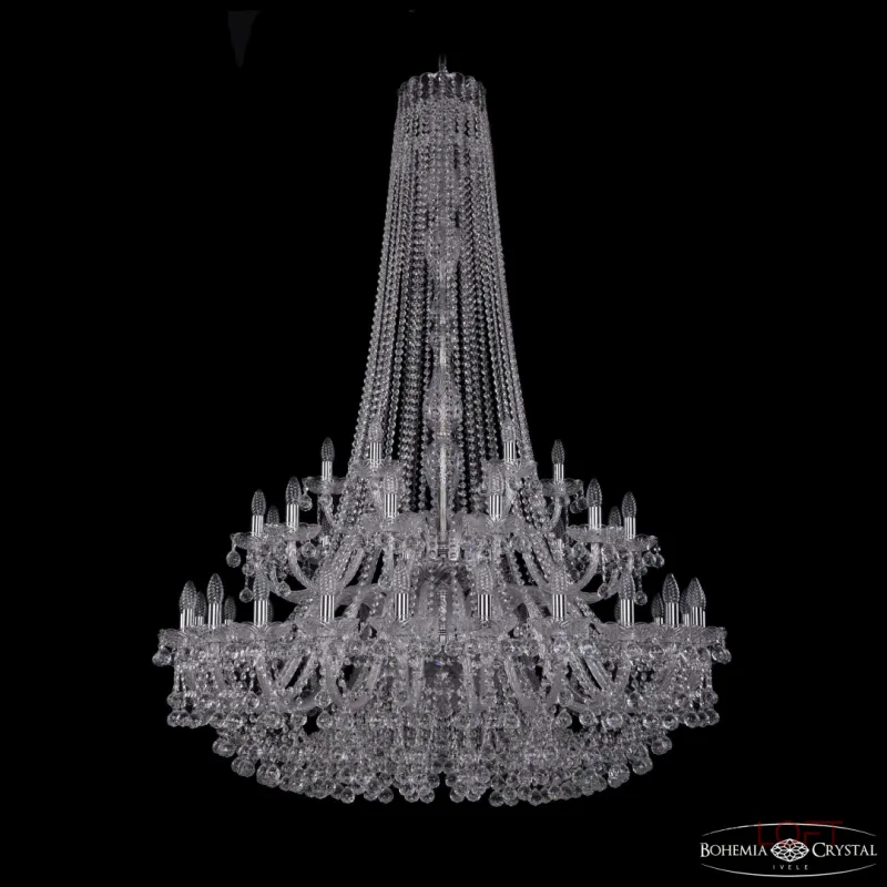 Подвесная люстра Bohemia Ivele Crystal 1409 1409/24+12+6/460/h-174/2d Ni Подвесная люстра Bohemia Ivele Crystal 1409 1409/24+12+6/460/h-174/2d Ni