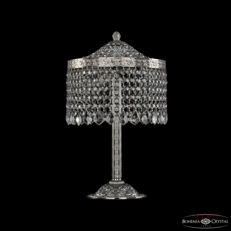 Настольная лампа Bohemia Ivele Crystal 1920 19201L6/25IV Ni Leafs