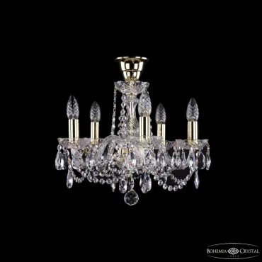 Подвесная люстра Bohemia Ivele Crystal 1402 1402/5/141 G tube Подвесная люстра Bohemia Ivele Crystal 1402 1402/5/141 G tube