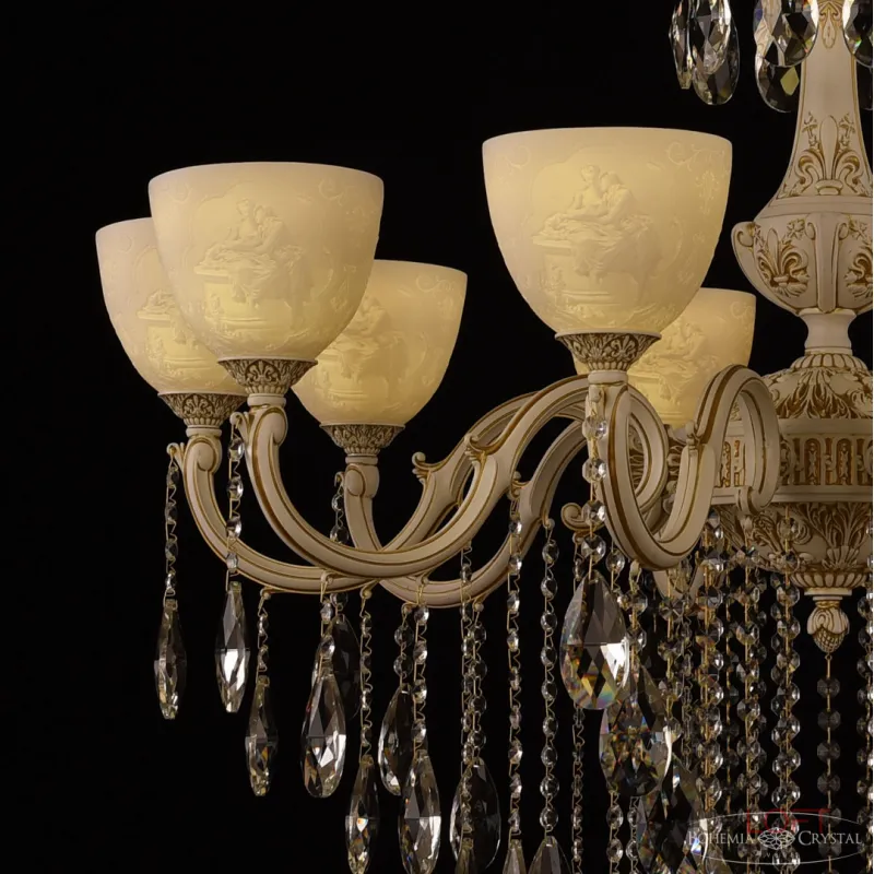 Подвесная люстра Bohemia Ivele Crystal AL7801 AL78101/10/300 B WMG P1 U Pair
