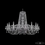 Подвесная люстра Bohemia Ivele Crystal 1402 1402/18/400 Ni