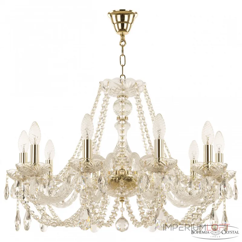 Подвесная люстра Bohemia Ivele Crystal 101 101/10/240 G Подвесная люстра Bohemia Ivele Crystal 101 101/10/240 G