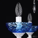 Подвесная люстра Bohemia Ivele Crystal AL7801 AL78101/16+8+8/300/3d B WMN P Aquamarine/M-1F