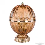 Настольная лампа Bohemia Ivele Crystal 5480 5480L/18 G Amber/M-1H