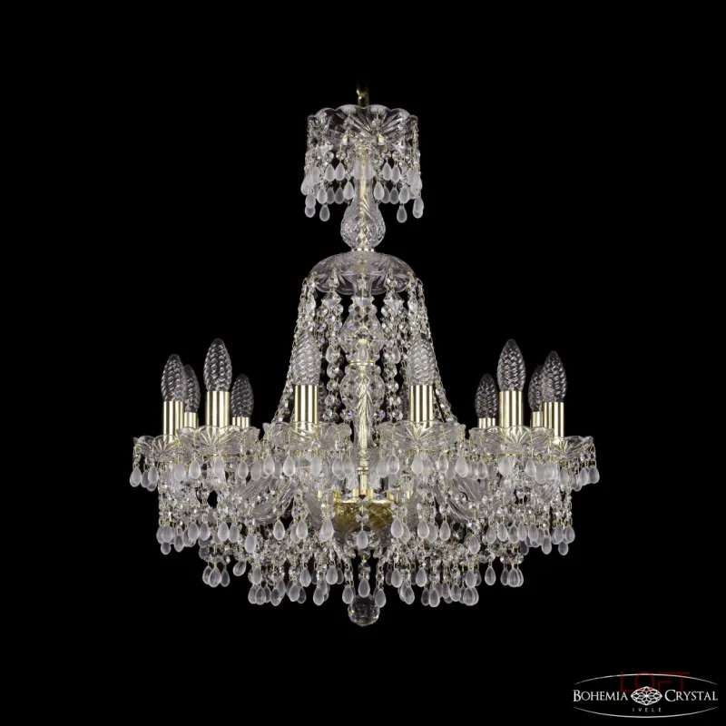 Подвесная люстра Bohemia Ivele Crystal 1410 1410/12/195/XL-67 G V0300 Подвесная люстра Bohemia Ivele Crystal 1410 1410/12/195/XL-67 G V0300