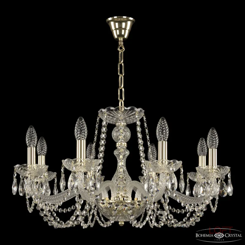 Подвесная люстра Bohemia Ivele Crystal 119 119/8/240 G Подвесная люстра Bohemia Ivele Crystal 119 119/8/240 G
