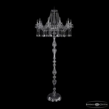 Торшер Bohemia Ivele Crystal 1413 1413T1/10/300-210 Ni