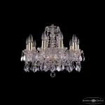 Подвесная люстра Bohemia Ivele Crystal 1413 1413/10/165 G Leafs