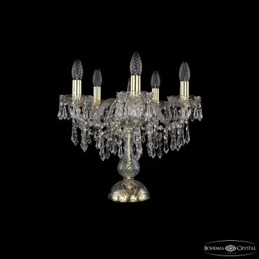 Настольная лампа Bohemia Ivele Crystal 1403 1403L/5/141-39 G