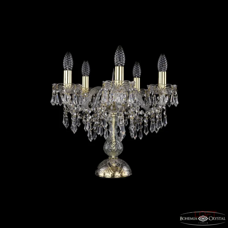 Настольная лампа Bohemia Ivele Crystal 1403 1403L/5/141-39 G