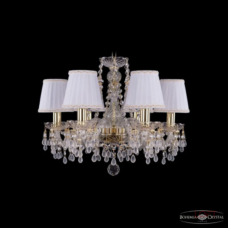 Подвесная люстра Bohemia Ivele Crystal 1410 1410/6/160 G V0300 SH2A Подвесная люстра Bohemia Ivele Crystal 1410 1410/6/160 G V0300 SH2A