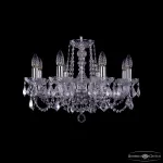 Подвесная люстра Bohemia Ivele Crystal 1402 1402/8/195 Ni Leafs