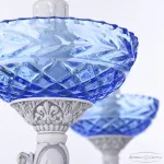Подвесная люстра Bohemia Ivele Crystal AL7801 AL78101/16+8+8/300/3d B WMN P Aquamarine/M-1F