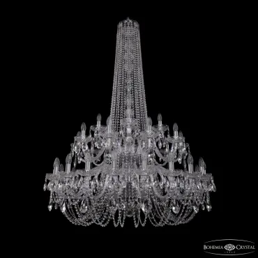 Подвесная люстра Bohemia Ivele Crystal 1402 1402/20+10+5/400/h-160/2d Ni Подвесная люстра Bohemia Ivele Crystal 1402 1402/20+10+5/400/h-160/2d Ni