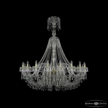 Подвесная люстра Bohemia Ivele Crystal 1403 1403/20/530/XL-160 G