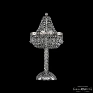 Настольная лампа Bohemia Ivele Crystal 1901 19011L4/H/25IV Ni