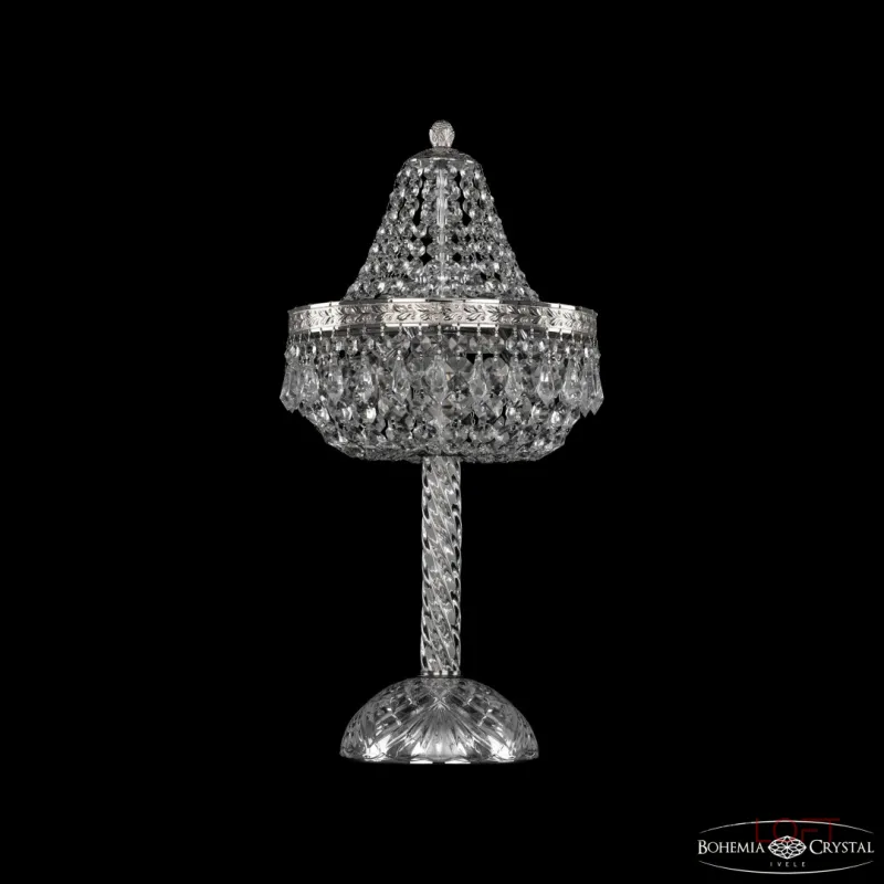 Настольная лампа Bohemia Ivele Crystal 1901 19011L4/H/25IV Ni