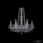 Подвесная люстра Bohemia Ivele Crystal 1402 1402/6/195/h-58 Ni