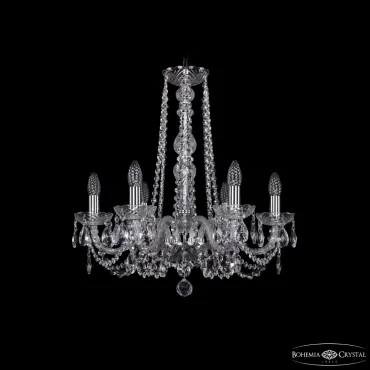 Подвесная люстра Bohemia Ivele Crystal 1402 1402/6/195/h-58 Ni Подвесная люстра Bohemia Ivele Crystal 1402 1402/6/195/h-58 Ni