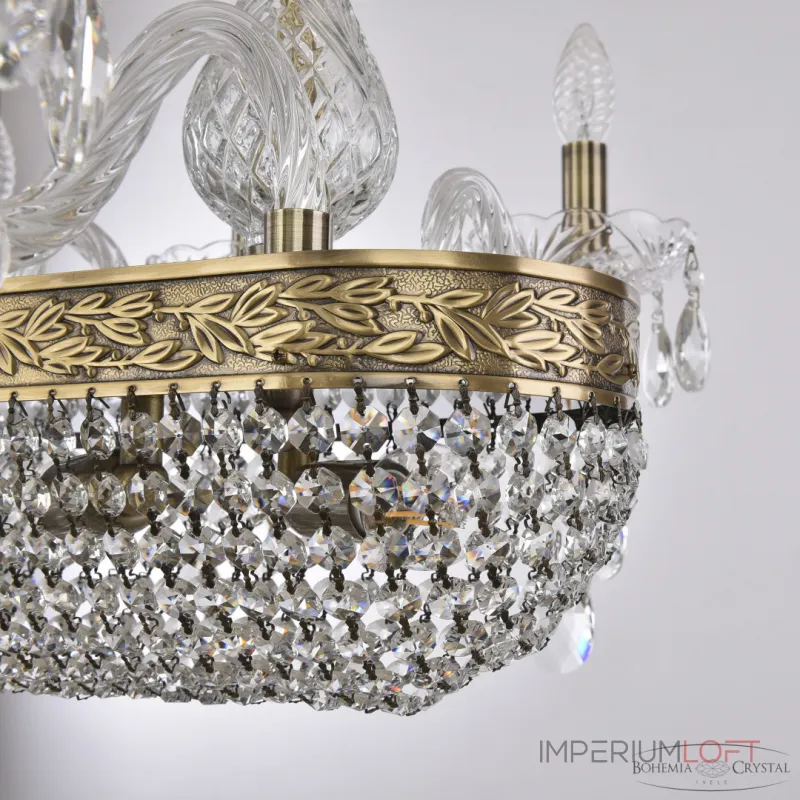 Подвесная люстра Bohemia Ivele Crystal 1452 1452/6/195/600 FP