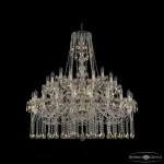 Подвесная люстра Bohemia Ivele Crystal 1413 1413/20+10+5/400/2d G K721