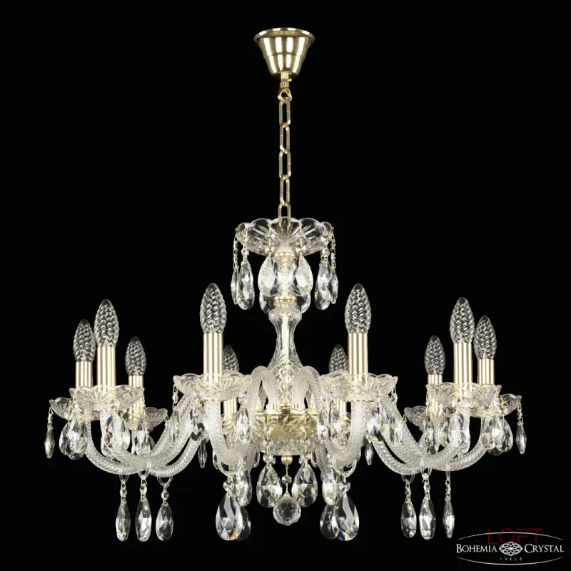 Подвесная люстра Bohemia Ivele Crystal 117 117/10/240 G