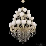 Подвесная люстра Bohemia Ivele Crystal AL7901 AL79101/16+8+8/300/3d B WMG P1 U Line
