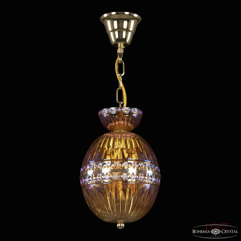 Подвесной светильник Bohemia Ivele Crystal 5480 5480/18 G Shampan/M-1G