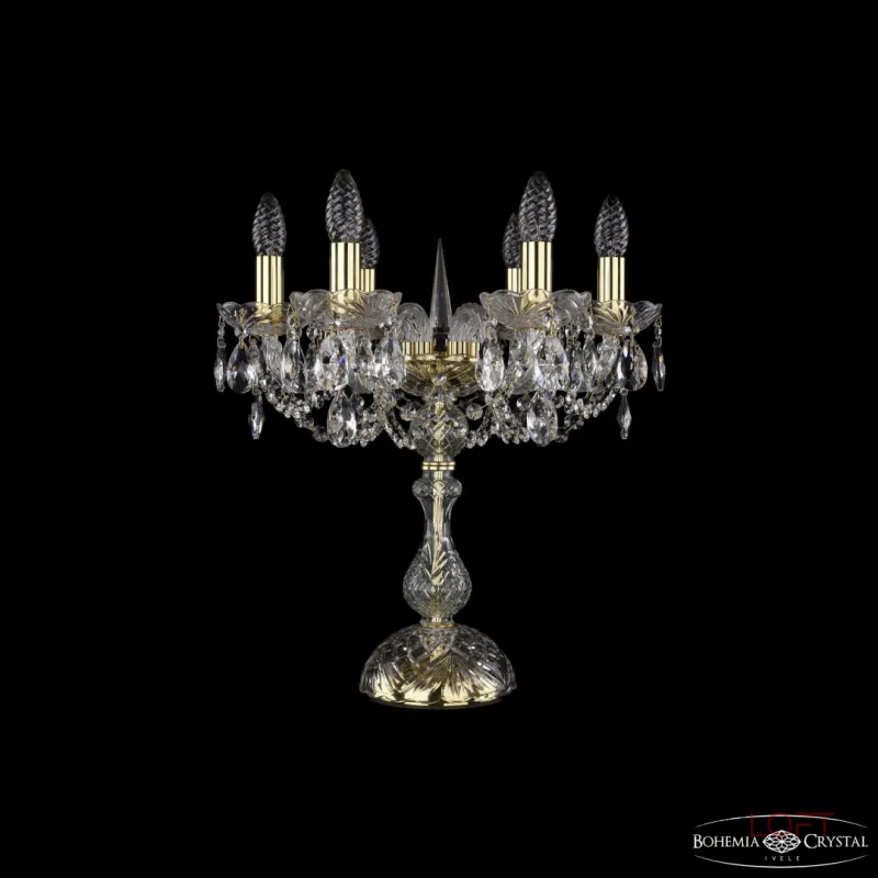 Настольная лампа Bohemia Ivele Crystal 1402 1402L/6/141-47 G Настольная лампа Bohemia Ivele Crystal 1402 1402L/6/141-47 G