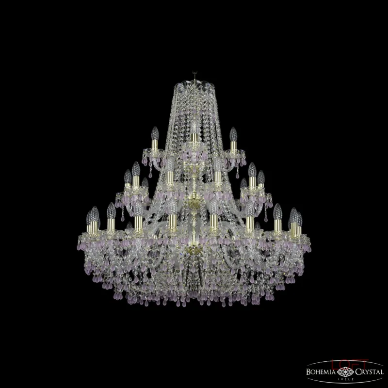 Подвесная люстра Bohemia Ivele Crystal 1410 1410/20+10+5/360/3d G V7010 Подвесная люстра Bohemia Ivele Crystal 1410 1410/20+10+5/360/3d G V7010