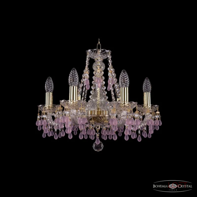 Подвесная люстра Bohemia Ivele Crystal 1410 1410/6/160 G V7010