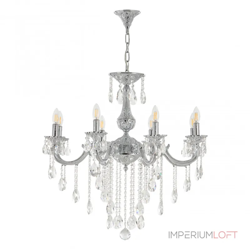 Подвесная люстра Bohemia Ivele Crystal AL7801 AL78101/8/250 B NW Подвесная люстра Bohemia Ivele Crystal AL7801 AL78101/8/250 B NW