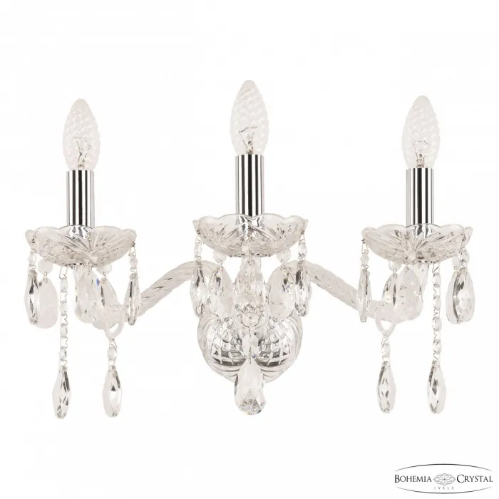 Бра Bohemia Ivele Crystal 107 107B/3/165 Ni от ImperiumLoft