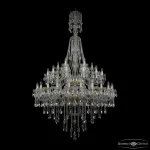 Подвесная люстра Bohemia Ivele Crystal 1415 1415/24+12+6/460/XL-213/2d G