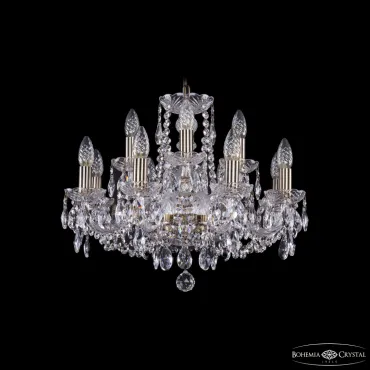 Подвесная люстра Bohemia Ivele Crystal 1402 1402/8+4/195 Pa
