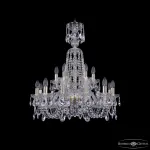 Подвесная люстра Bohemia Ivele Crystal 1402 1402/12+6/240/XL-77 G
