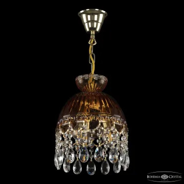 Подвесной светильник Bohemia Ivele Crystal 5478 5478/22 G Amber/M-1G