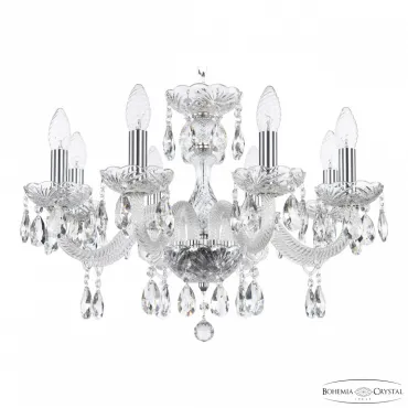 Подвесная люстра Bohemia Ivele Crystal 117 117/8/195 Ni