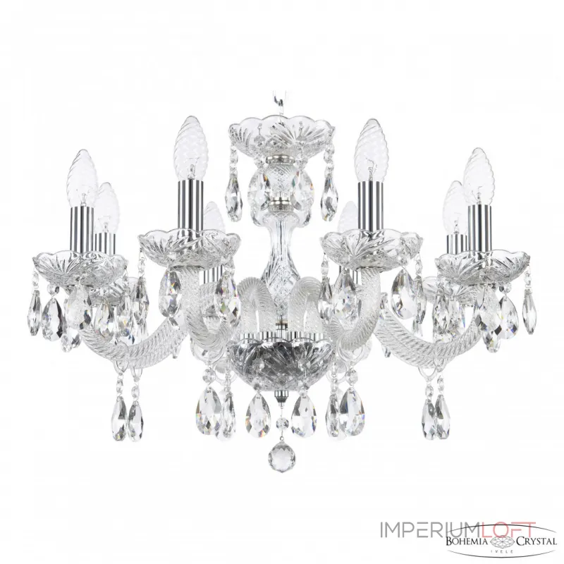 Подвесная люстра Bohemia Ivele Crystal 117 117/8/195 Ni