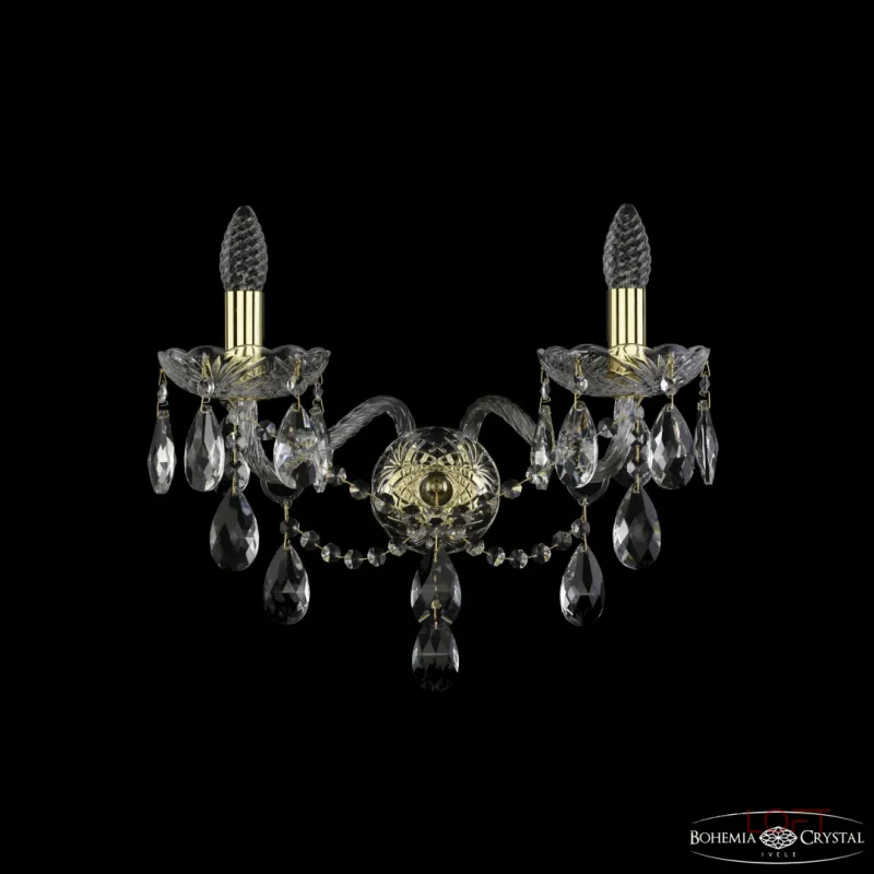 Бра Bohemia Ivele Crystal 1415 1415B/2/200/XL G