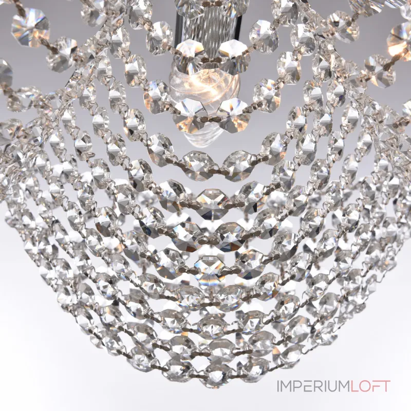 Потолочная люстра Bohemia Ivele Crystal 778 778/49 Ni