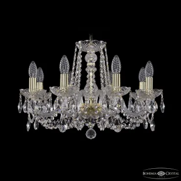 Подвесная люстра Bohemia Ivele Crystal 1402 1402/8/195 G