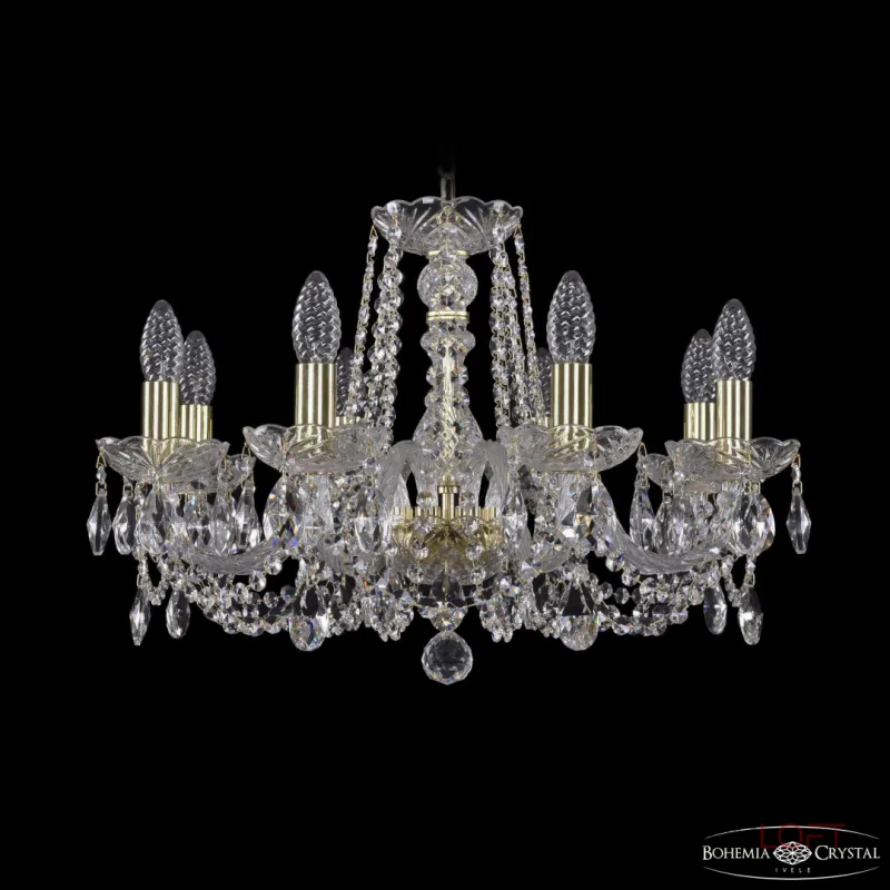 Подвесная люстра Bohemia Ivele Crystal 1402 1402/8/195 G