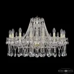 Подвесная люстра Bohemia Ivele Crystal 1413 1413/16/300 G