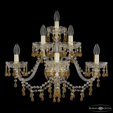 Бра Bohemia Ivele Crystal 1410 1410B/3+2+1/240/XL G V1003 R721