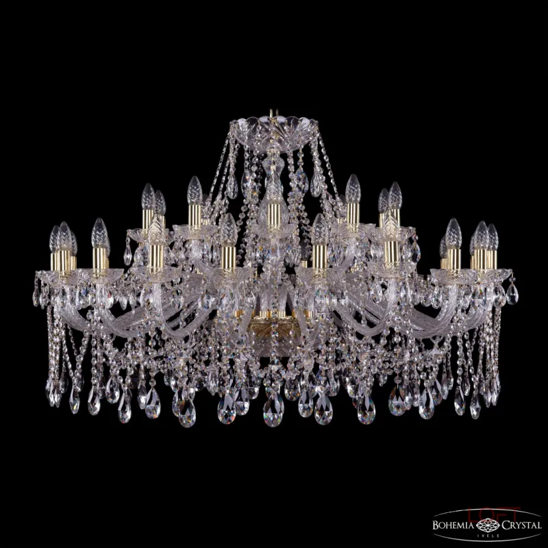 Подвесная люстра Bohemia Ivele Crystal 1413 1413/20+10/400 G Подвесная люстра Bohemia Ivele Crystal 1413 1413/20+10/400 G