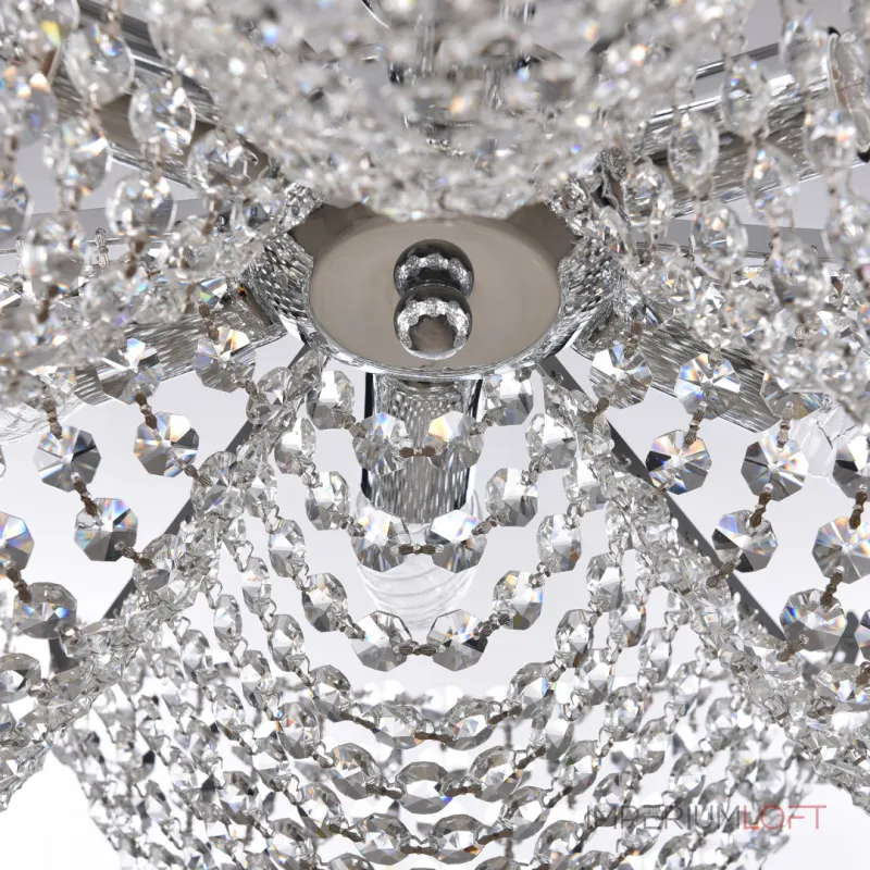 Потолочная люстра Bohemia Ivele Crystal 778 778/49 Ni