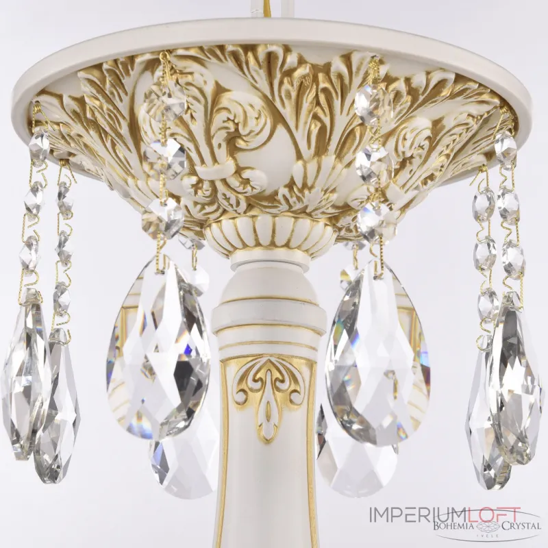 Подвесная люстра Bohemia Ivele Crystal AL7801 AL78101P/8/250 A WMG P Amber/M-1F