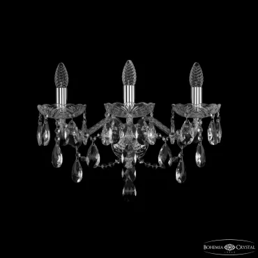 Бра Bohemia Ivele Crystal 1415 1415B/3/200/XL Ni