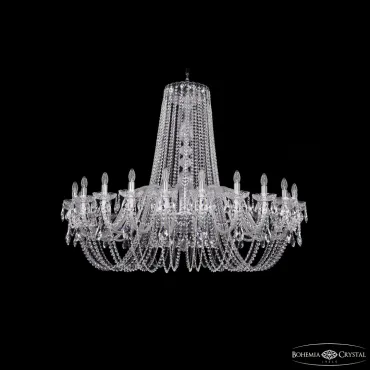 Подвесная люстра Bohemia Ivele Crystal 1402 1402/24/530 Ni Подвесная люстра Bohemia Ivele Crystal 1402 1402/24/530 Ni